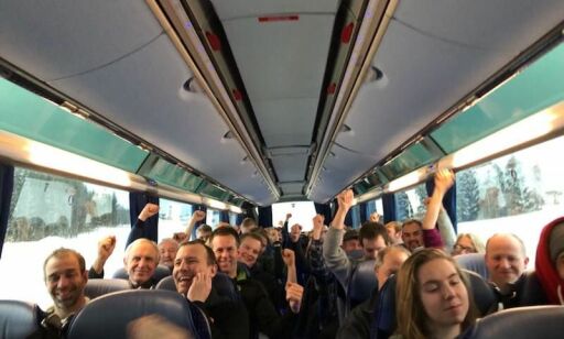 Demonstrantene på «ulvebussen»: - Stor frustrasjon
