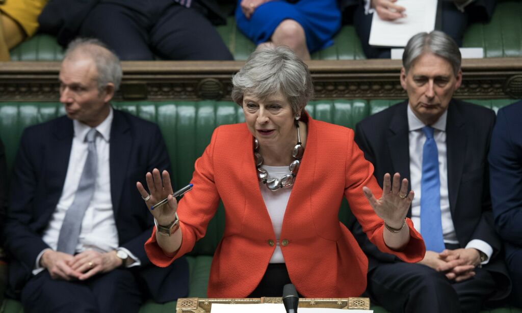 May vil trekke seg «etter at en avtale er sikret»