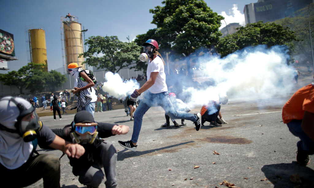 «Løgner», kaos og vold. Dette har skjedd i Venezuela